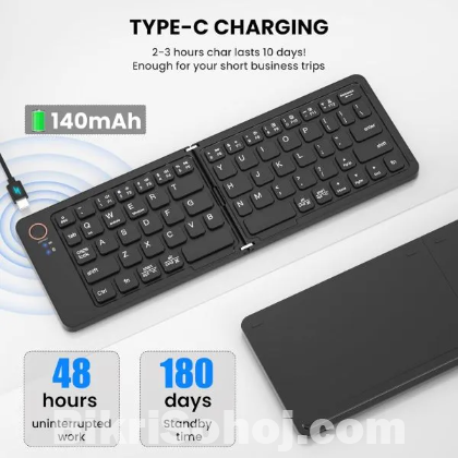 GearUP B023 Rechargeable Bluetooth Keyboard